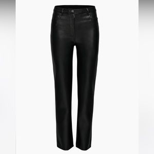Aritzia Wilfred The Melina Pant Vegan Leather Pants